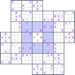 Windmill Sudoku #35