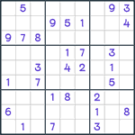 Anti-King Sudoku #68