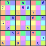 Disjoint Groups Sudoku #69