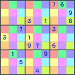 Disjoint Groups Sudoku #72