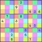 Disjoint Groups Sudoku #77