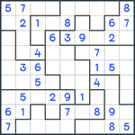 Jigsaw Sudoku #86