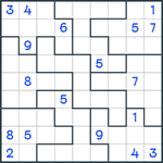 Jigsaw Sudoku #98