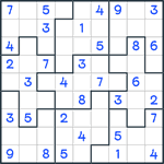 Jigsaw Sudoku #109