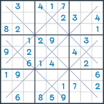 Snowflake Sudoku #62