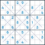 Snowflake Sudoku #65