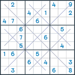 Snowflake Sudoku #66