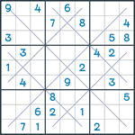 Snowflake Sudoku #69