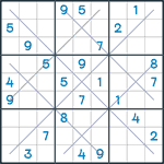 Snowflake Sudoku #73