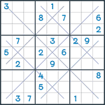 Snowflake Sudoku #75