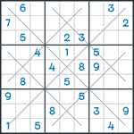 Snowflake Sudoku #76