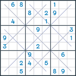 Snowflake Sudoku #77