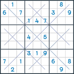 Snowflake Sudoku #79