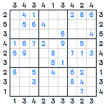Skyscrapers Sudoku #103