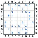 Skyscrapers Sudoku #107