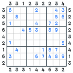 Skyscrapers Sudoku #108