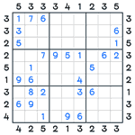 Skyscrapers Sudoku #109