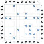 Skyscrapers Sudoku #113