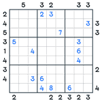 Skyscrapers Sudoku #120