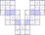 Wing-5 Sudoku #58