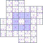 Windmill Sudoku #41