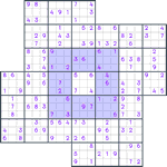 Windmill Sudoku #42