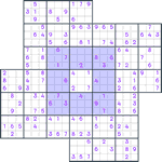 Windmill Sudoku #43