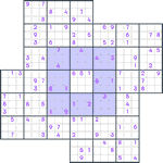 Windmill Sudoku #46