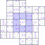 Windmill Sudoku #48