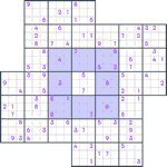 Windmill Sudoku #51