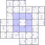 Windmill Sudoku #52