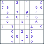 Anti-King Sudoku #85