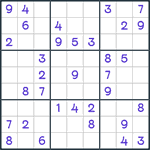 Anti-King Sudoku #105