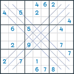 Bold X Sudoku #94