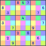 Disjoint Groups Sudoku #95