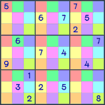 Disjoint Groups Sudoku #98