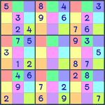 Disjoint Groups Sudoku #105