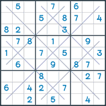 Snowflake Sudoku #82