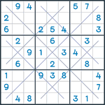 Snowflake Sudoku #84