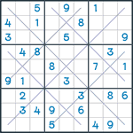 Snowflake Sudoku #89