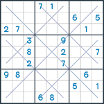 Snowflake Sudoku #91