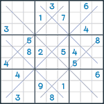 Snowflake Sudoku #92