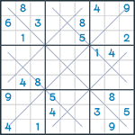 Snowflake Sudoku #96