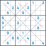 Snowflake Sudoku #99