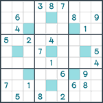 Asterisk Sudoku #129
