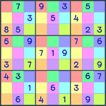 Disjoint Groups Sudoku #124