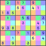 Disjoint Groups Sudoku #125