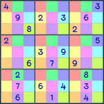 Disjoint Groups Sudoku #129