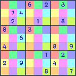 Disjoint Groups Sudoku #132