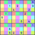 Disjoint Groups Sudoku #136